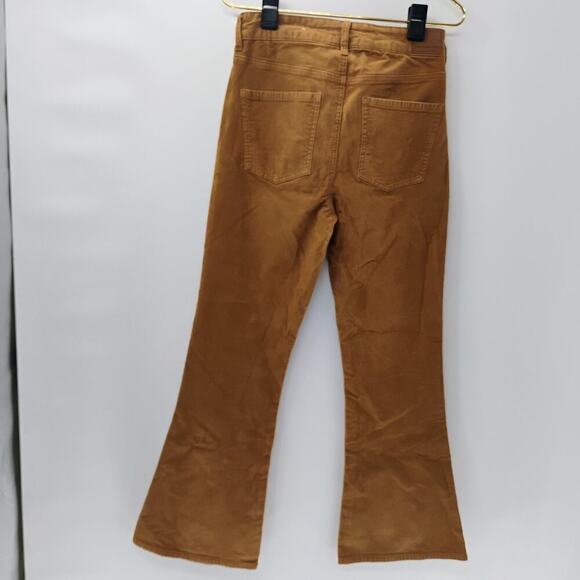 American Eagle Outfitters Pants Womens 8 Corduroy Super Hi-Rise Flare * - Picture 9 of 11